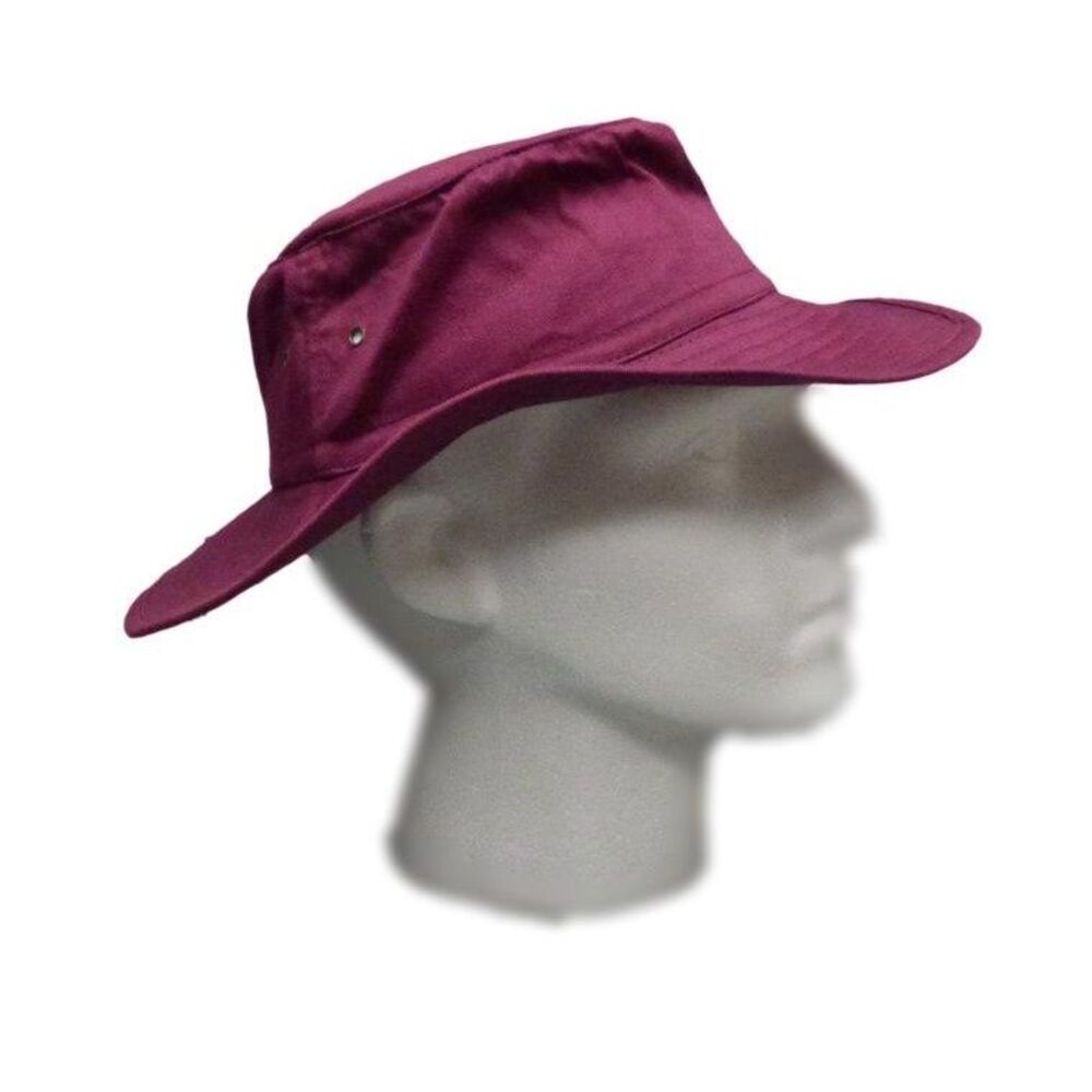 Kookaburra Unisex Adult Cricket Sun Hat / Maroon